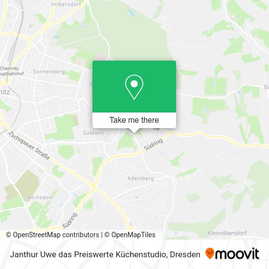 Карта Janthur Uwe das Preiswerte Küchenstudio