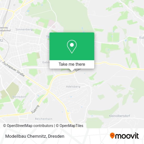 Карта Modellbau Chemnitz