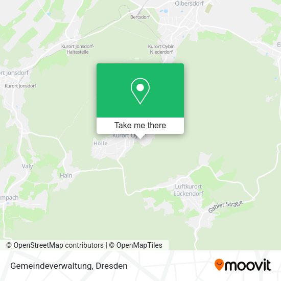 Карта Gemeindeverwaltung