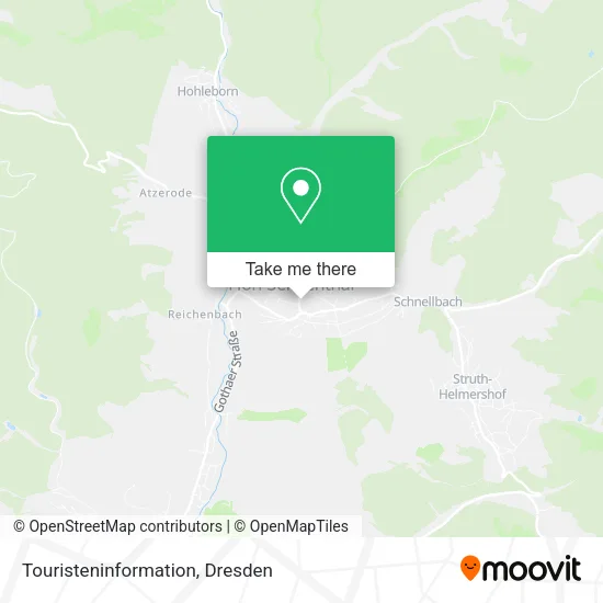 Карта Touristeninformation