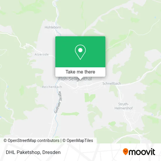 Карта DHL Paketshop