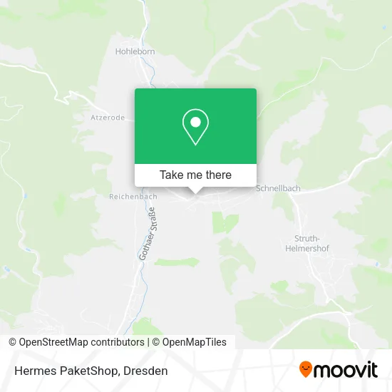 Карта Hermes PaketShop