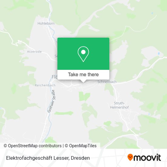 Карта Elektrofachgeschäft Lesser