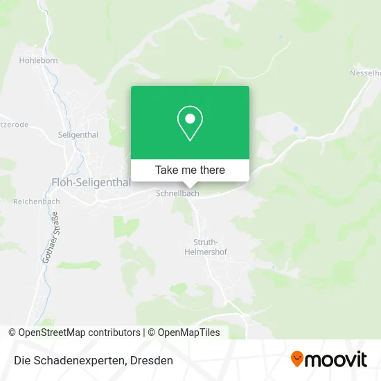 Карта Die Schadenexperten