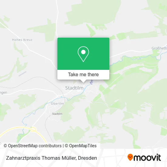 Карта Zahnarztpraxis Thomas Müller