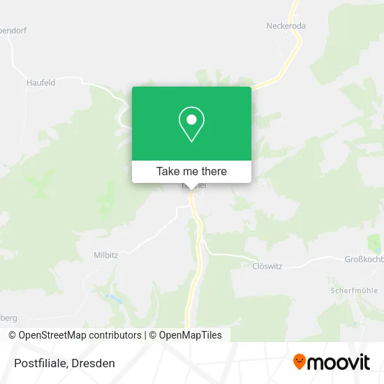 Карта Postfiliale