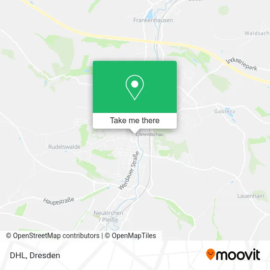 DHL map
