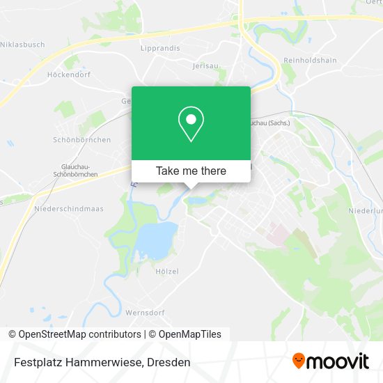 Карта Festplatz Hammerwiese