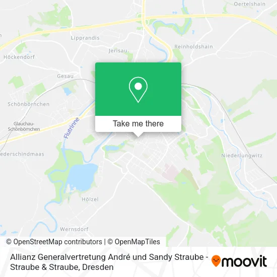 Карта Allianz Generalvertretung André und Sandy Straube - Straube & Straube