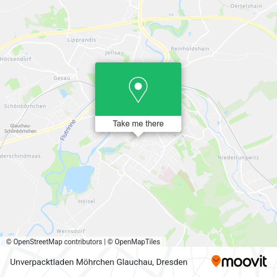 Карта Unverpacktladen Möhrchen Glauchau