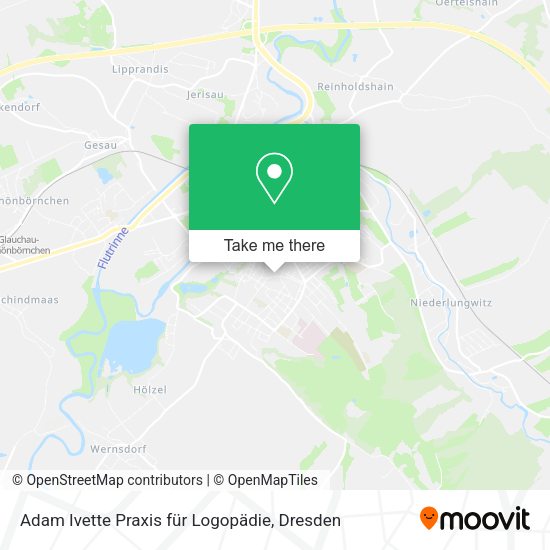 Карта Adam Ivette Praxis für Logopädie