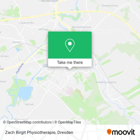 Карта Zach Birgit Physiotherapie