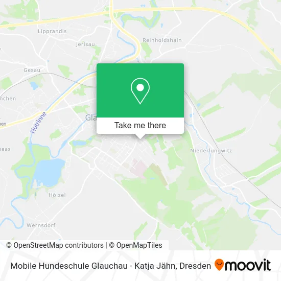 Карта Mobile Hundeschule Glauchau - Katja Jähn