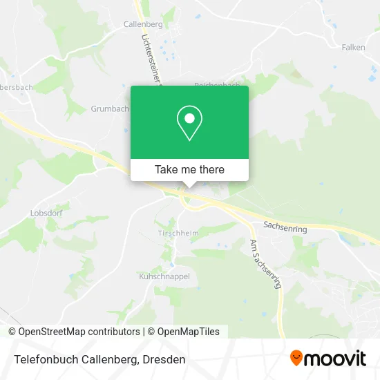 Карта Telefonbuch Callenberg