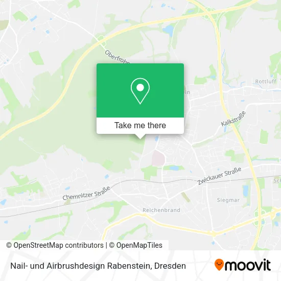 Карта Nail- und Airbrushdesign Rabenstein