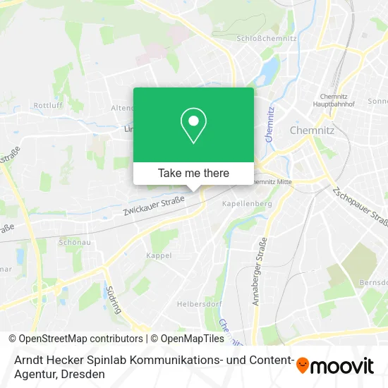 Карта Arndt Hecker Spinlab Kommunikations- und Content-Agentur