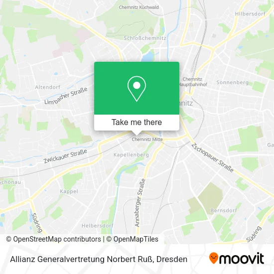 Карта Allianz Generalvertretung Norbert Ruß