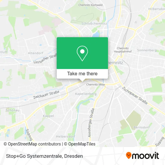 Карта Stop+Go Systemzentrale