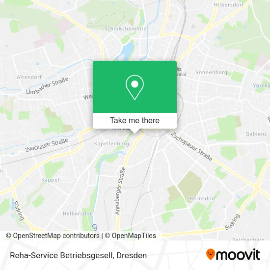 Карта Reha-Service Betriebsgesell