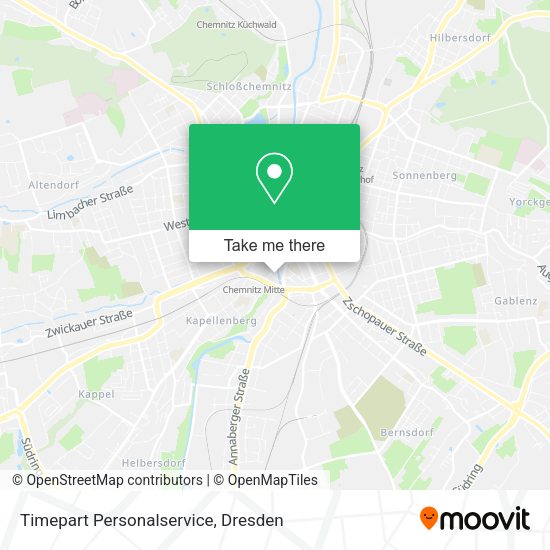 Карта Timepart Personalservice