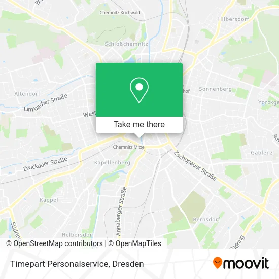 Карта Timepart Personalservice