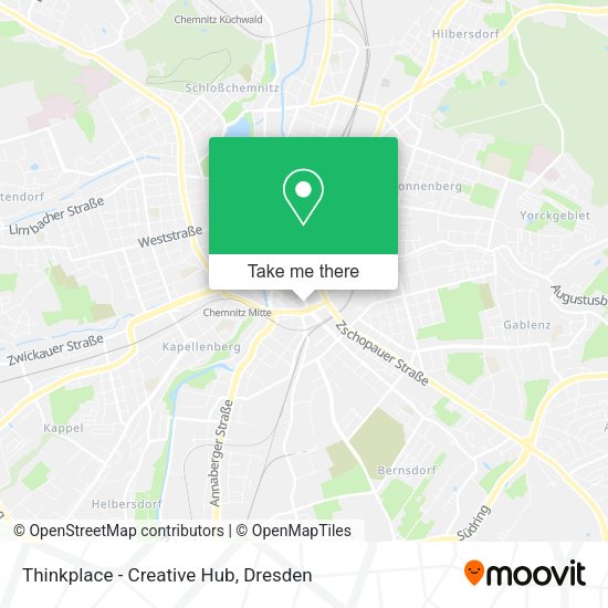Карта Thinkplace - Creative Hub