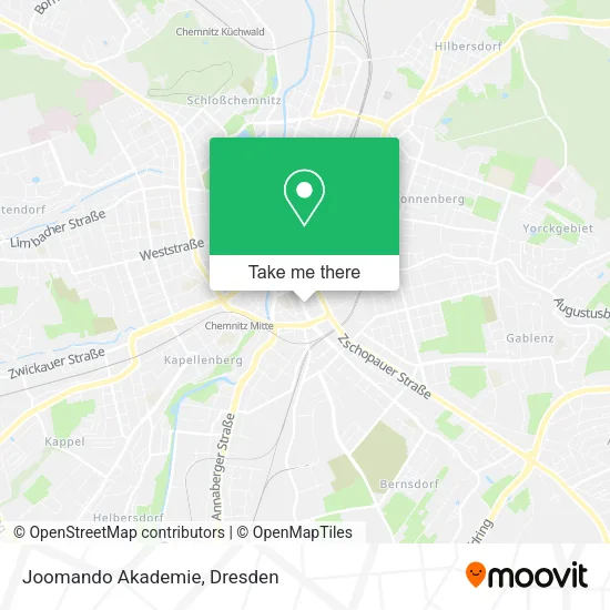 Карта Joomando Akademie