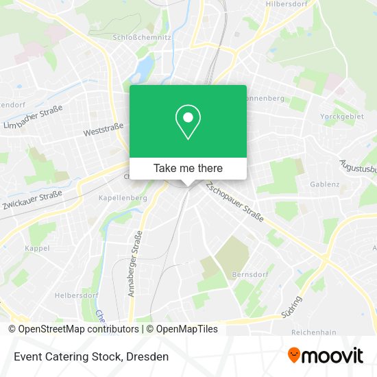 Карта Event Catering Stock