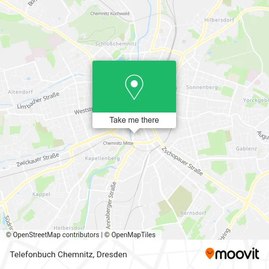 Карта Telefonbuch Chemnitz