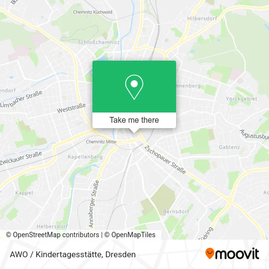 Карта AWO / Kindertagesstätte