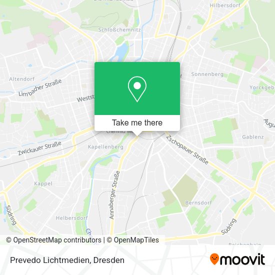 Карта Prevedo Lichtmedien