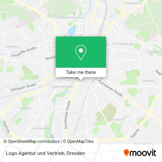 Карта Logo Agentur und Vertrieb