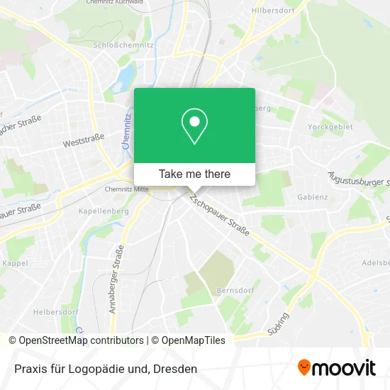 Карта Praxis für Logopädie und