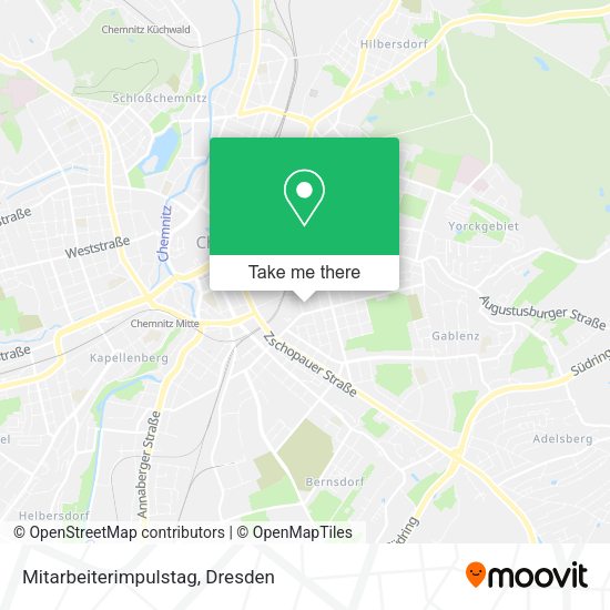 Карта Mitarbeiterimpulstag