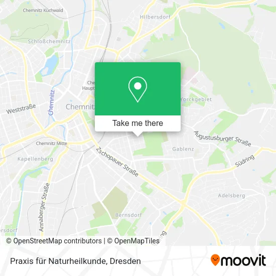 Карта Praxis für Naturheilkunde