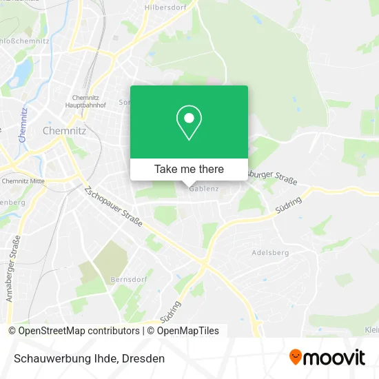 Карта Schauwerbung Ihde
