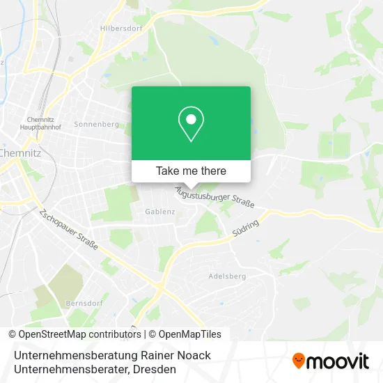 Карта Unternehmensberatung Rainer Noack Unternehmensberater