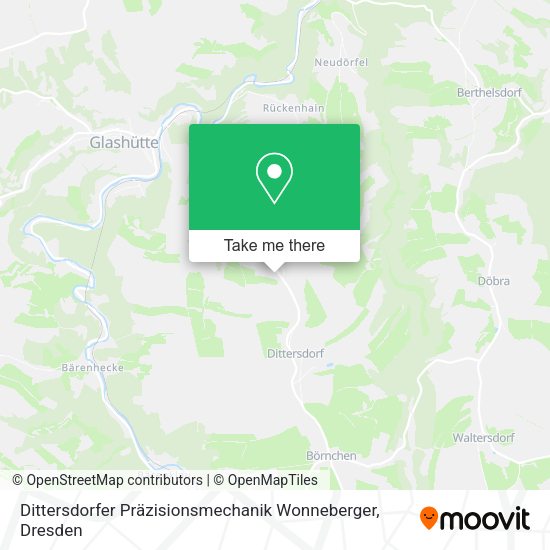 Карта Dittersdorfer Präzisionsmechanik Wonneberger