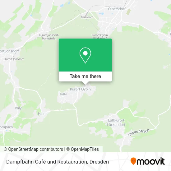Карта Dampfbahn Café und Restauration