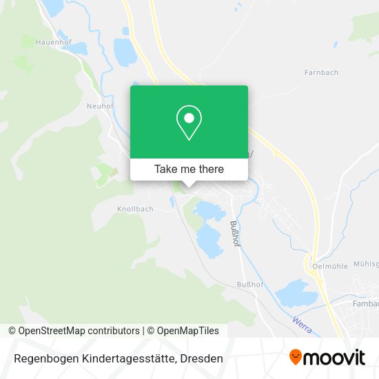 Карта Regenbogen Kindertagesstätte