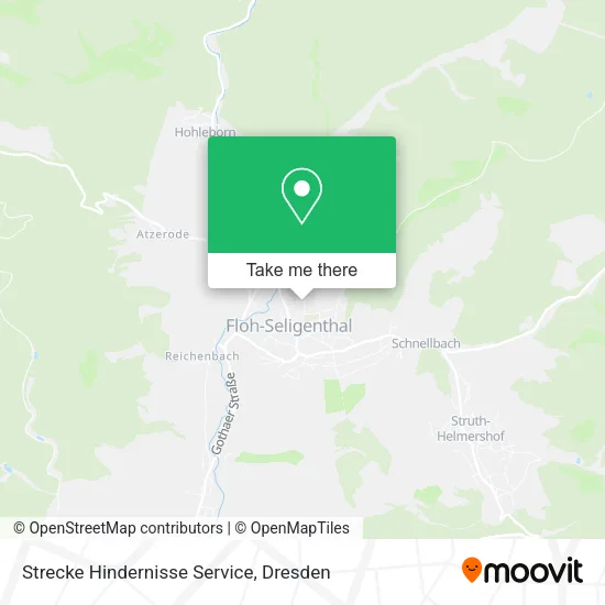 Карта Strecke Hindernisse Service