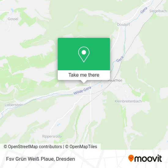 Карта Fsv Grün Weiß Plaue