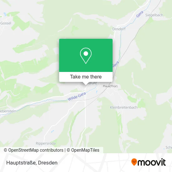 Карта Hauptstraße