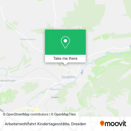 Карта Arbeiterwohlfahrt Kindertagesstätte