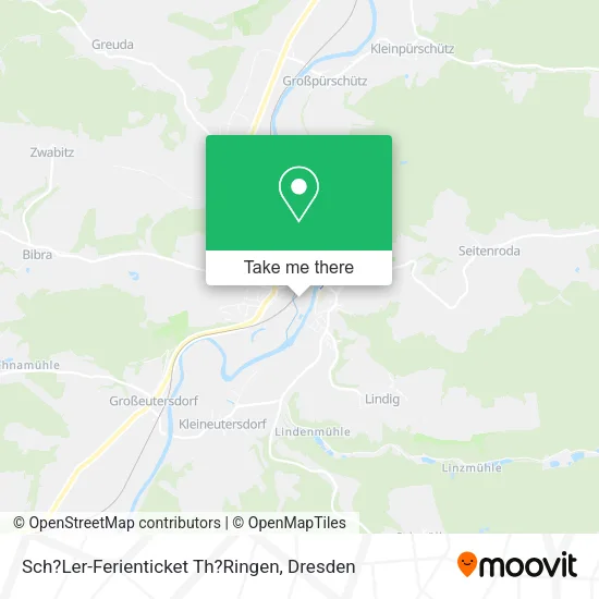 Карта Sch?Ler-Ferienticket Th?Ringen
