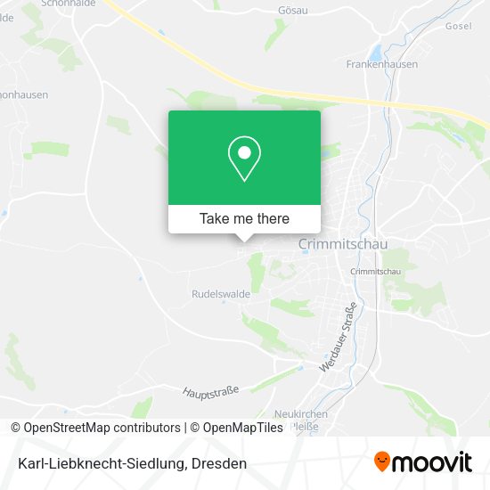 Карта Karl-Liebknecht-Siedlung