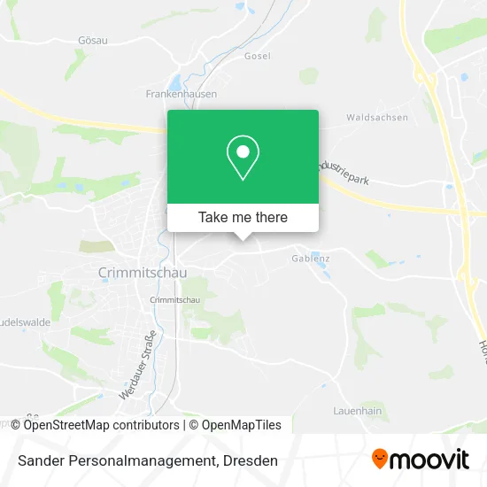 Карта Sander Personalmanagement