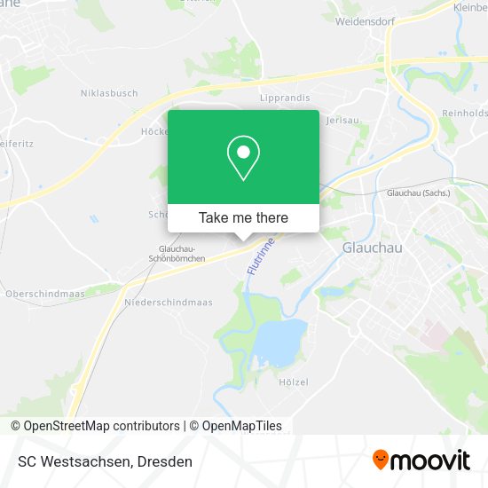 Карта SC Westsachsen