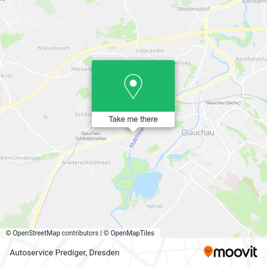 Карта Autoservice Prediger