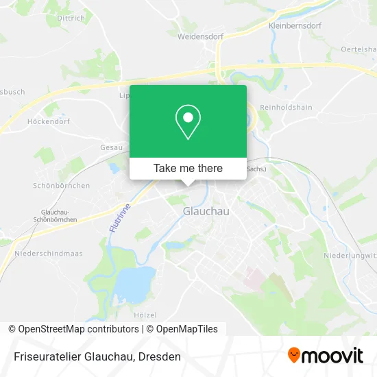 Карта Friseuratelier Glauchau